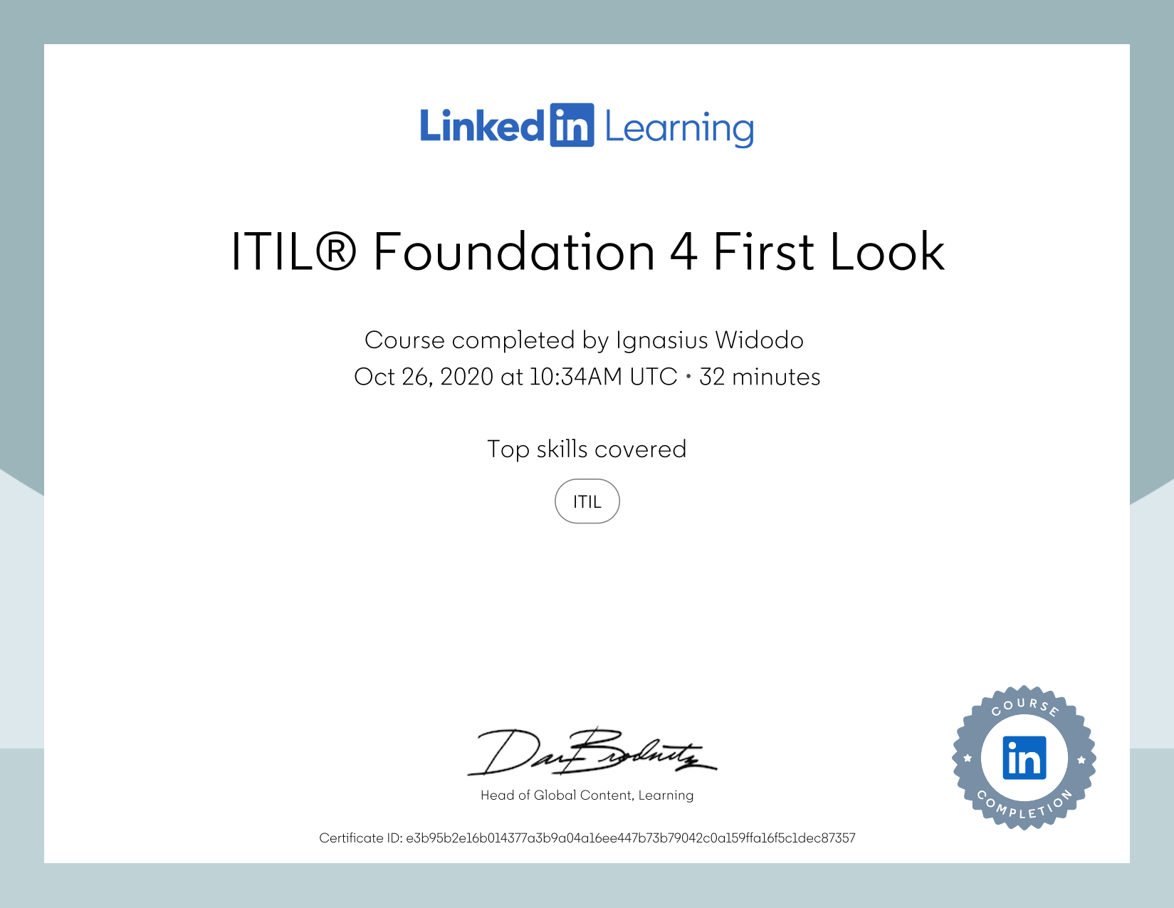 ITIL Foundation